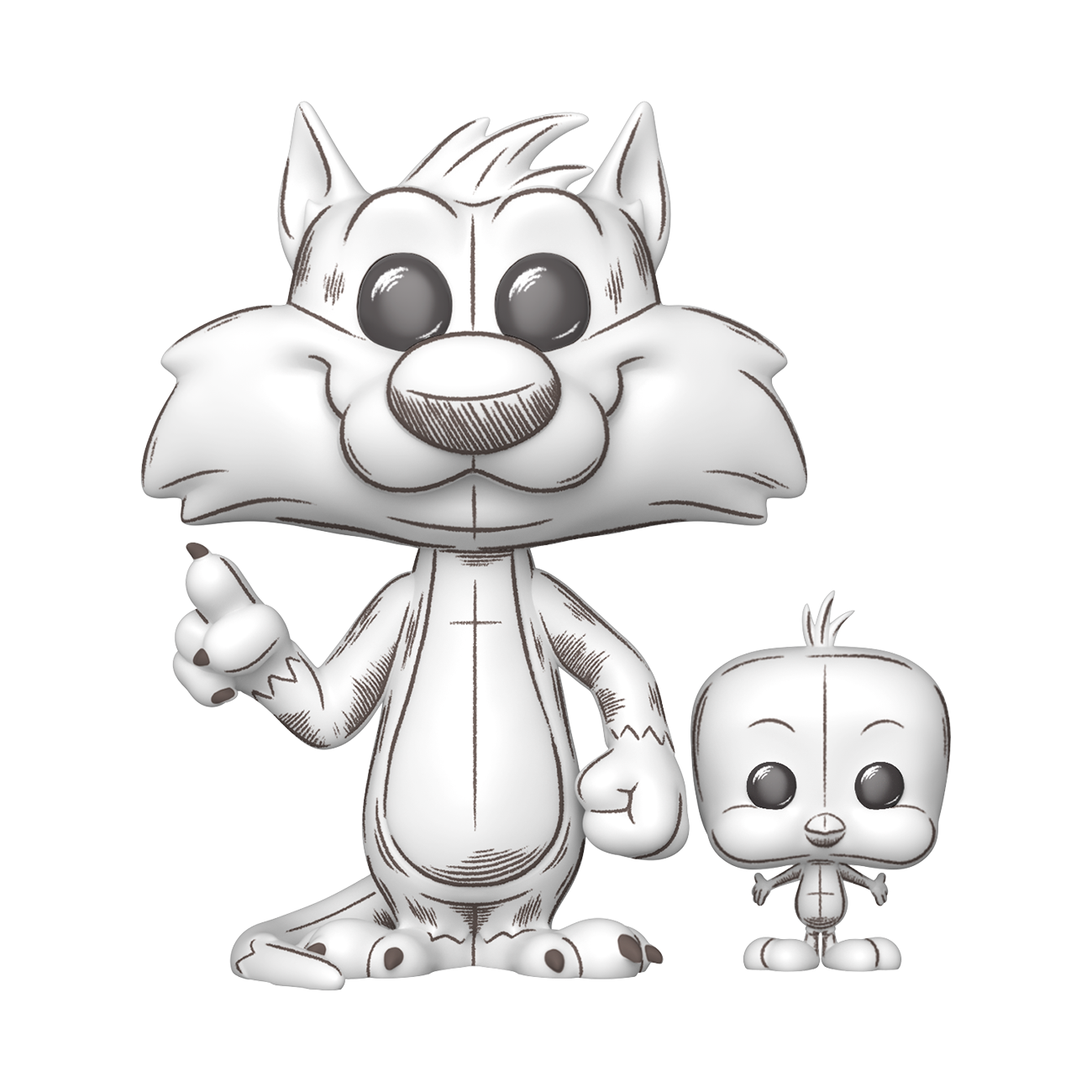 Funko Pop! & Buddy: Looney Tunes - Sylvester & Tweety​