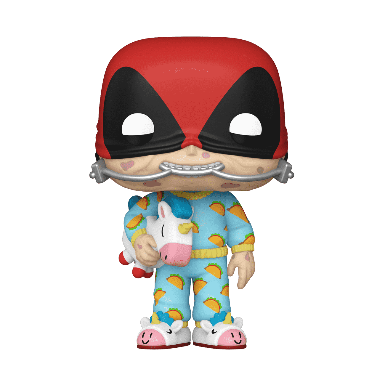 Buy Pop! Sleepover Deadpool at Funko.