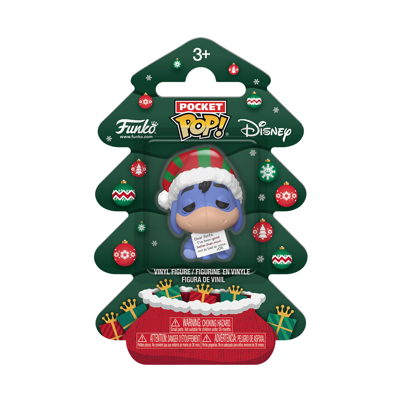 Buy Pocket Pop! Eeyore (Holiday Tree) at Funko.