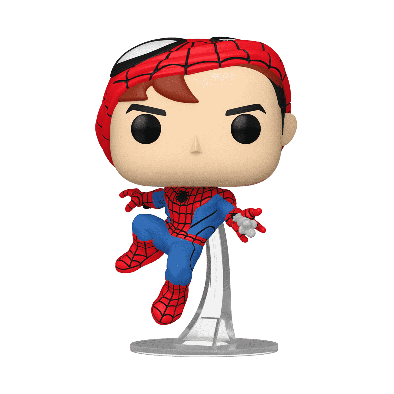Funko Pop! Marvel: Spider-Man - Tu vecindario amigable Spider-Man (desenmascarado) Figura de vinilo exclusiva #1530