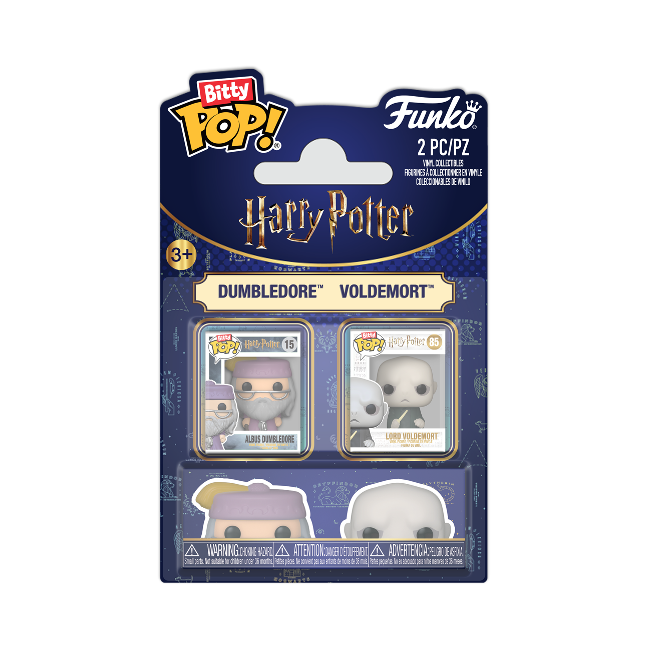 Funko Bitty Pop! Albus Dumbledore & Lord Voldemort 2-Pack