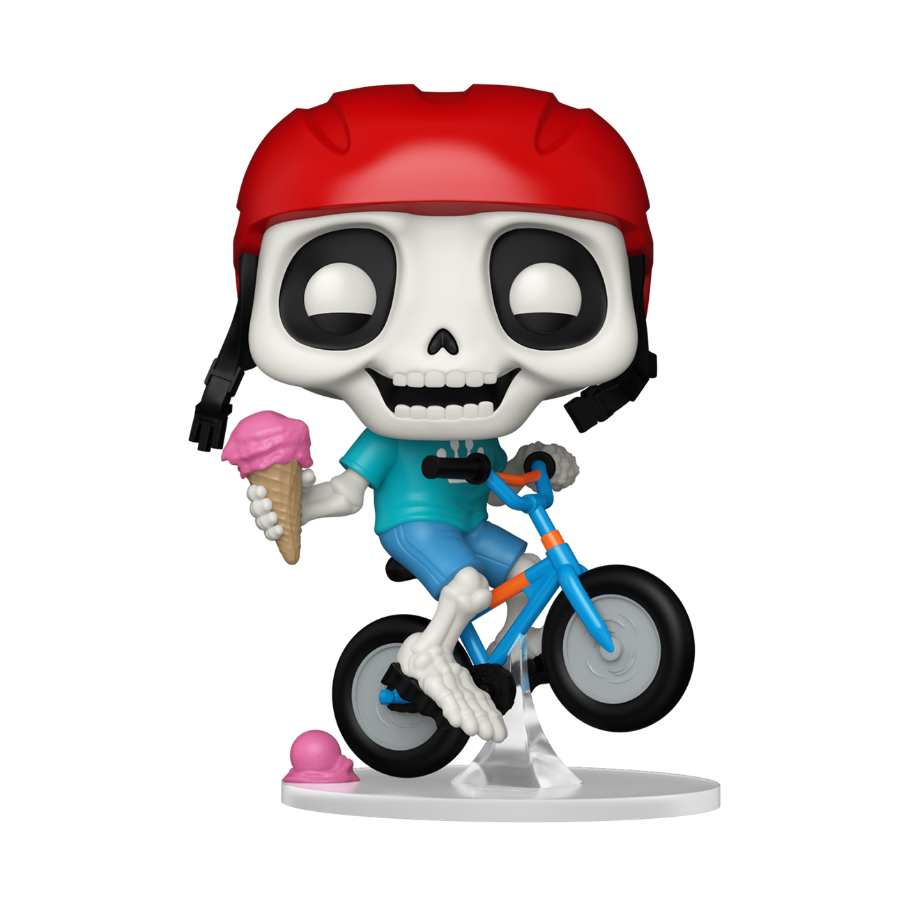 Funko Pop! Icons: Bike Rider Skully - Figura de Vinilo Coleccionable
