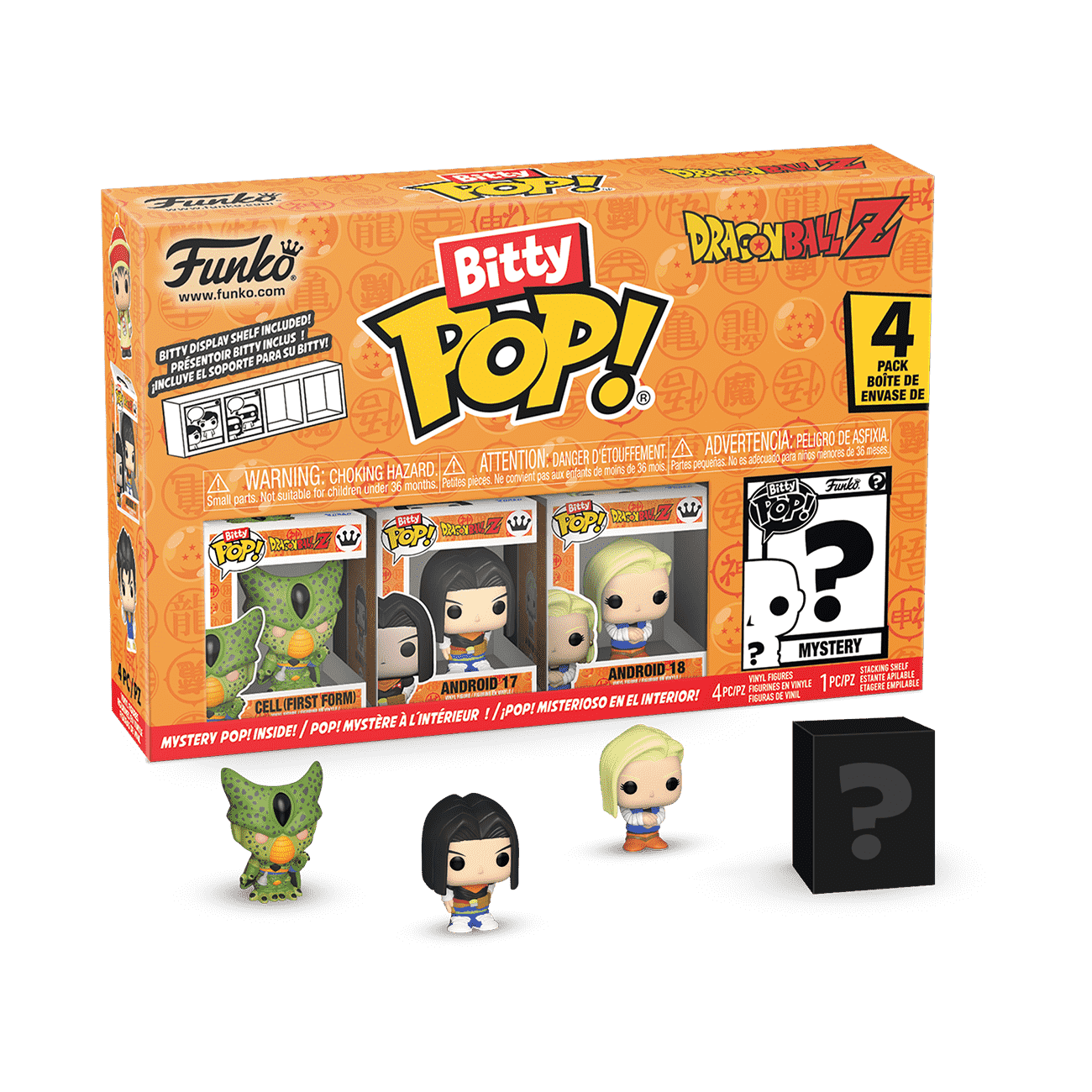 Bitty Dragon Ball Z 4-Pack Series 2 Pop! Figure - Collectible Toys & More | Funko