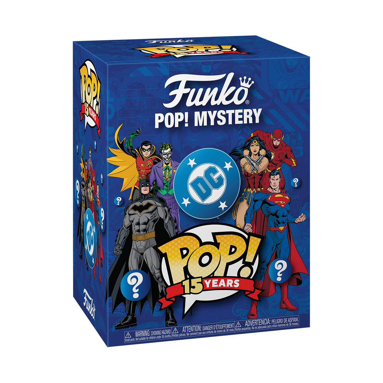 Pop! Mystery DC Comics (Metallic) with Pop! Protector