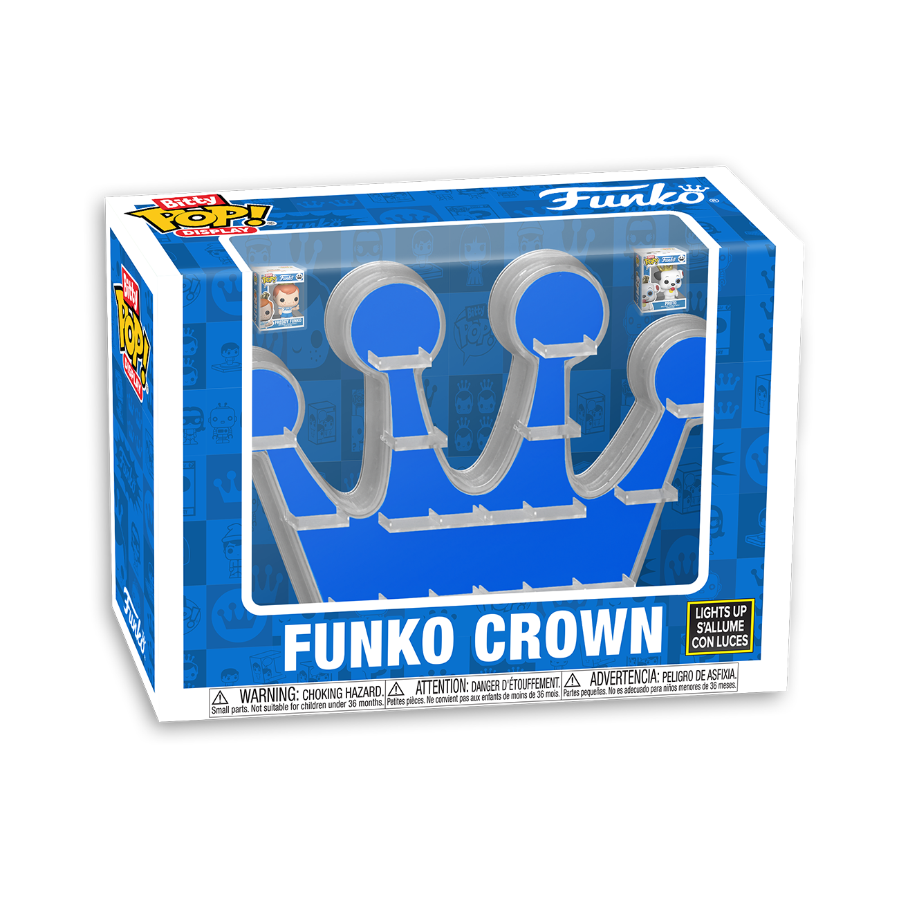 Funko Bitty Pop! Light Up Display Funko Crown