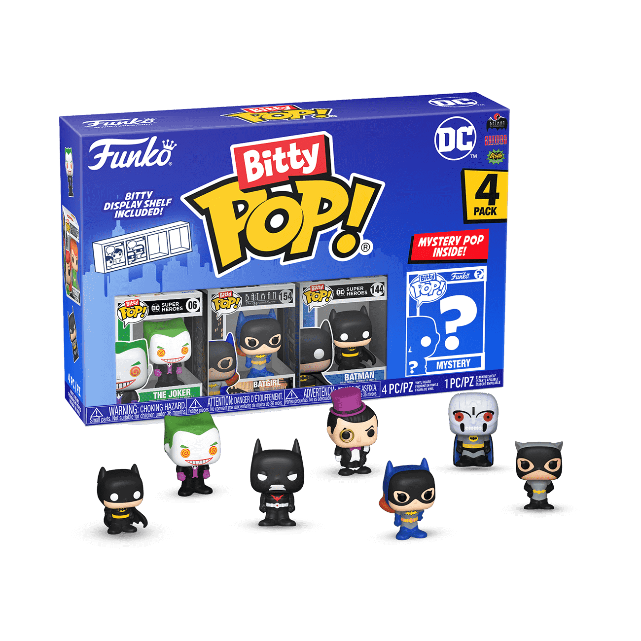 Funko POP! DCコミック 14点セット(未開封品) Bitty Pop! DC Comics 4-Pack Series 2 | From the Vault | Funko