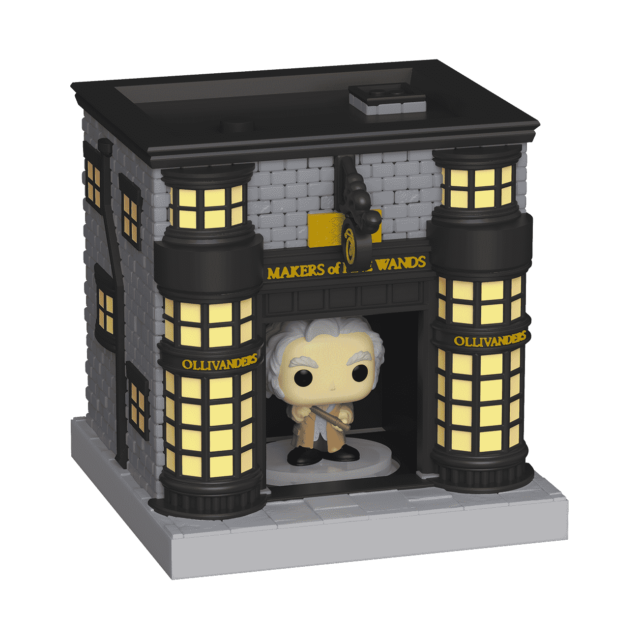 Funko Bitty Pop! Town: Harry Potter - Garrick Ollivander & Ollivanders Wand Shop