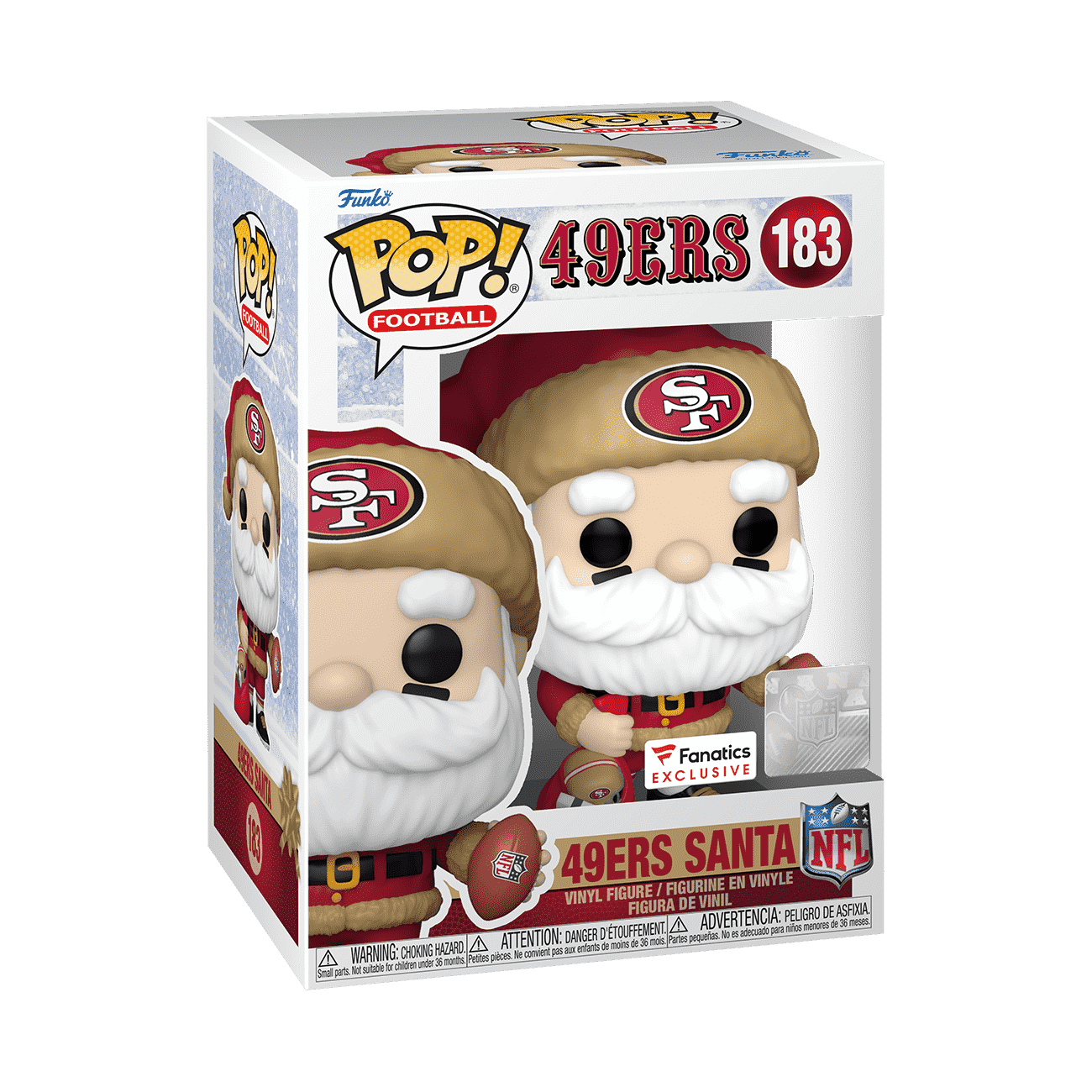 Pop! 49ers Santa | Funko