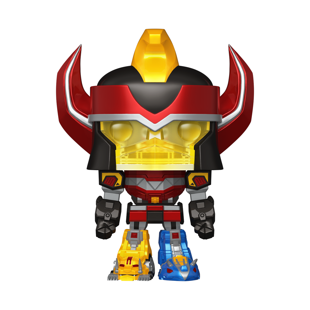 Funko Bitty Bots: Power Rangers - ¡Megazord con Ranger Rojo! ¡Bitty Pop!