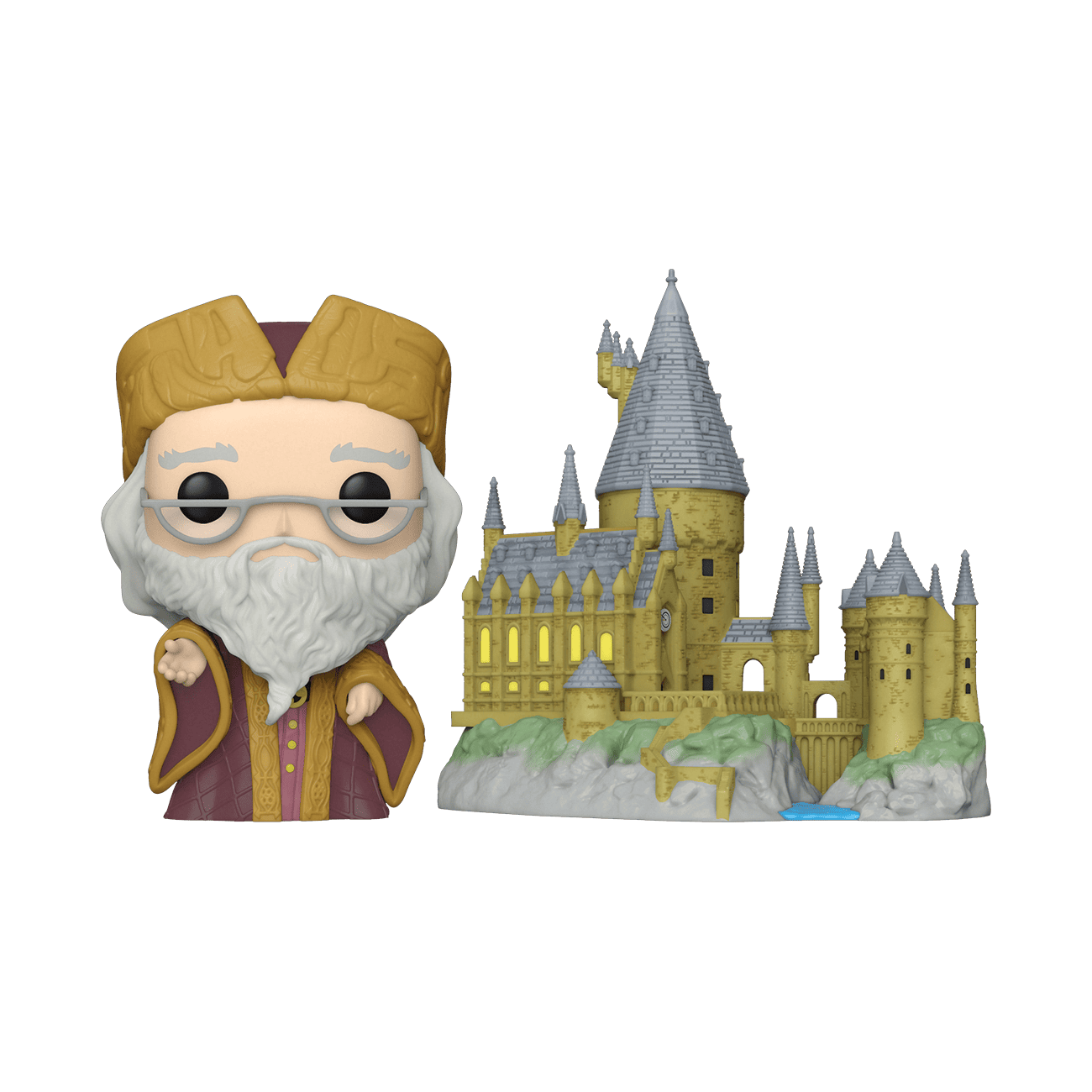 Buy Pop! Town Albus Dumbledore with Hogwarts at Funko.