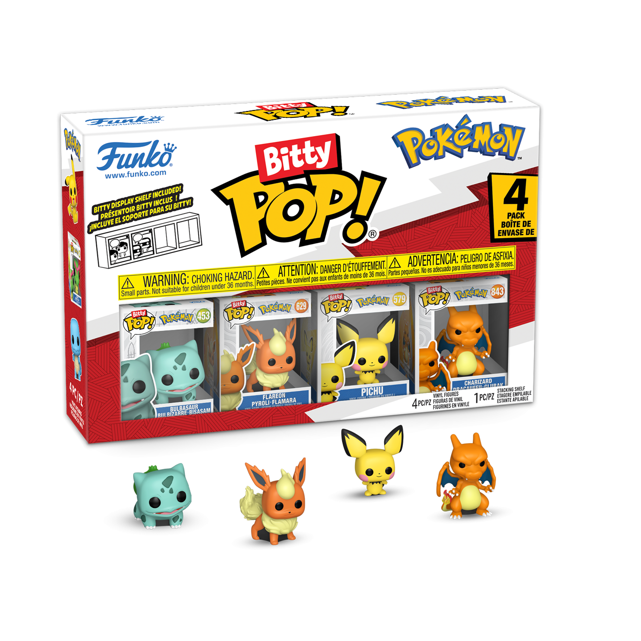 Buy Bitty Pop! Pokémon 4-Pack Series 3 at Funko.