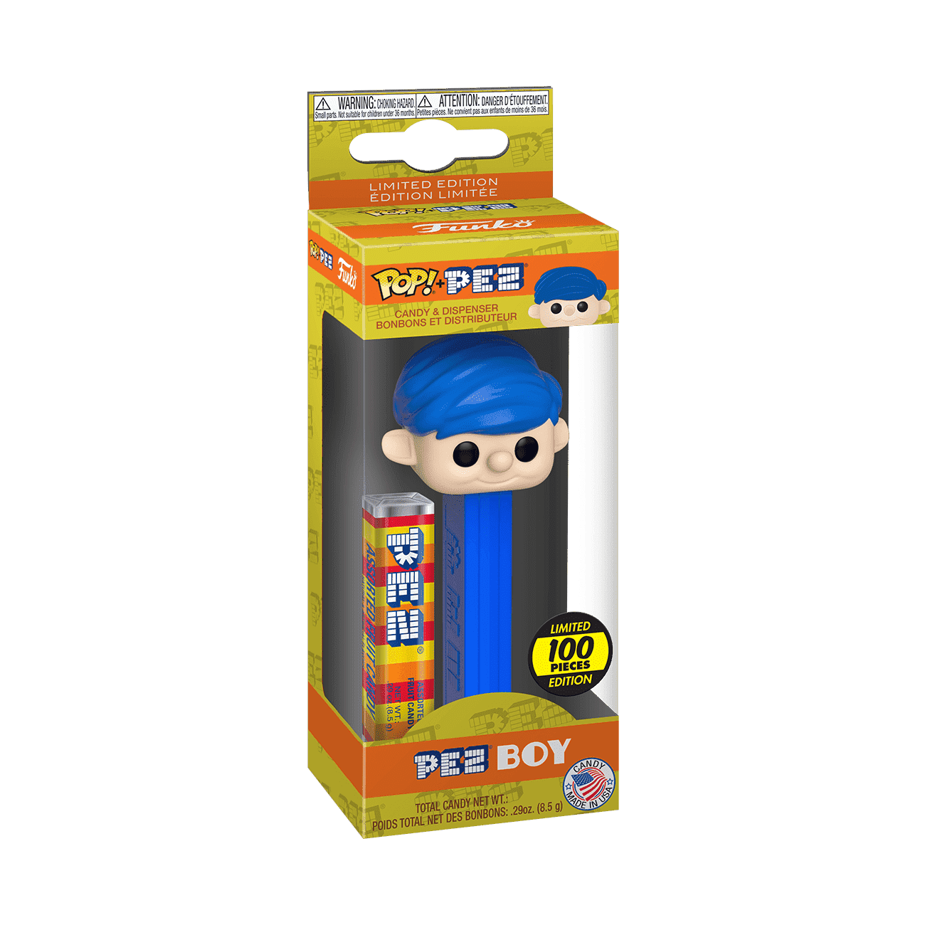 N4S POP PEZ: PEZ Pals - Boy without Cap/Blue Haired Boy | From the