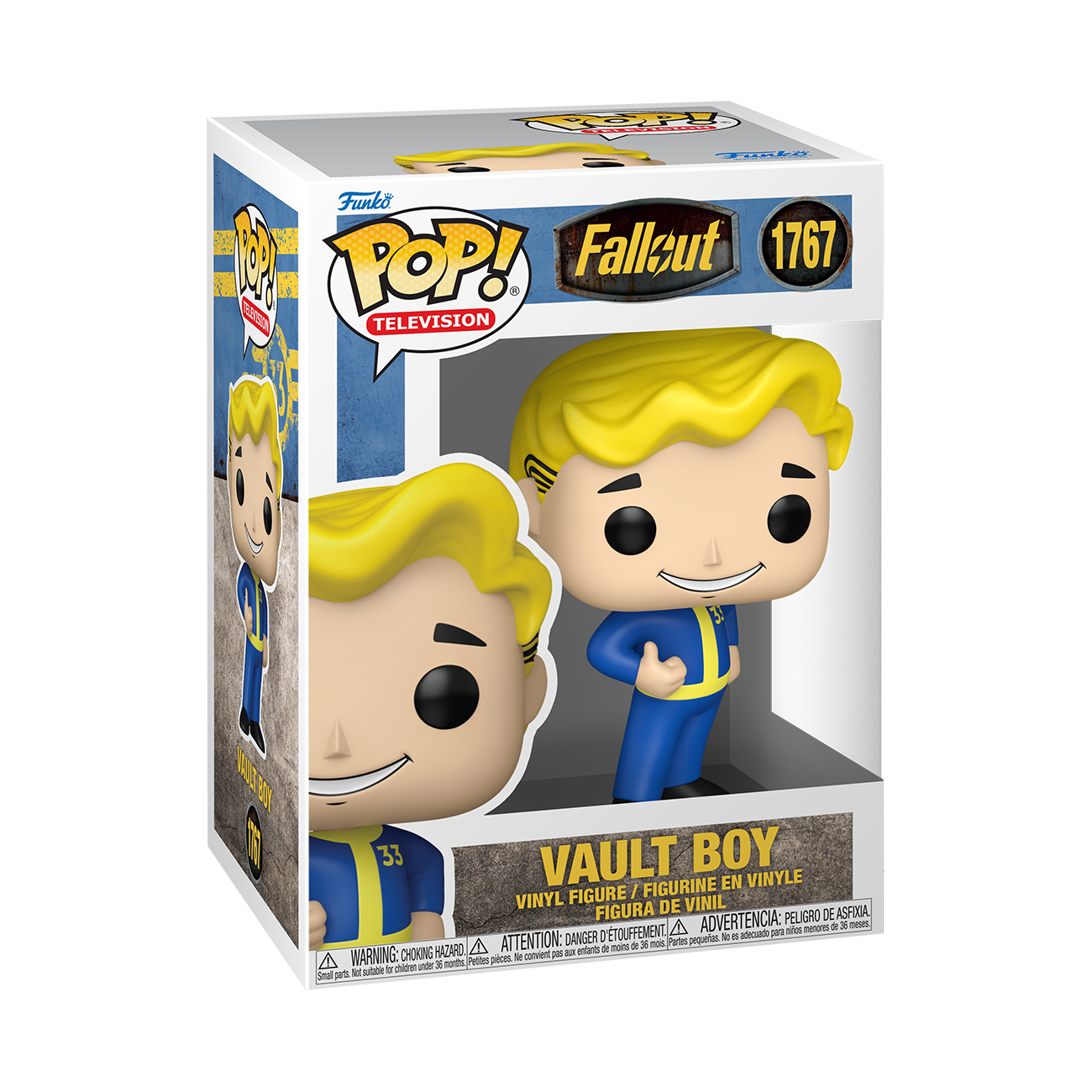 Funko pop Fallout フォールアウト ボルトボーイ フィギュア Amazon.com: Fallout - Vault Boy POP Figure Toy 3 x 4in : Toys & Games