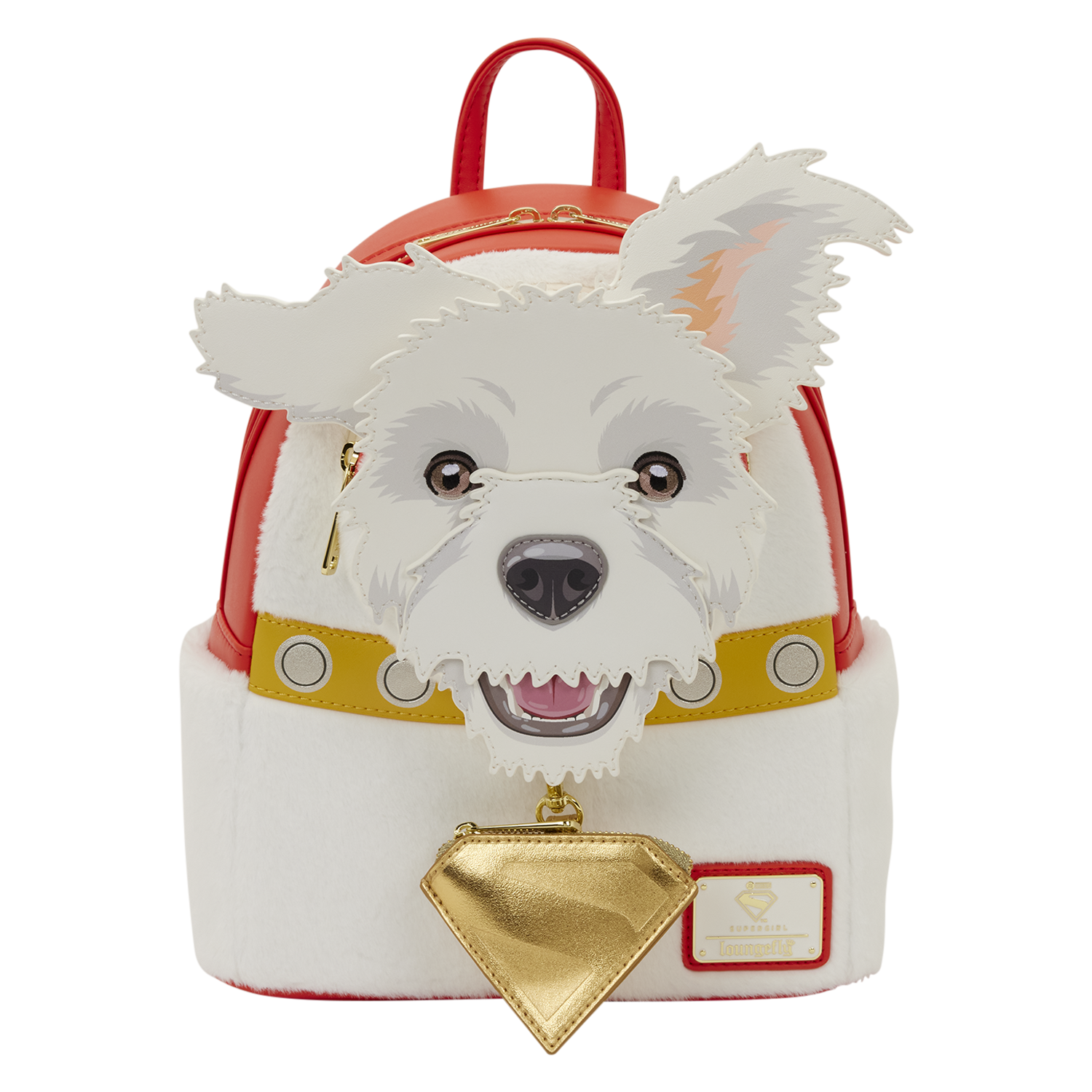 Supergirl Krypto Cosplay Mini Backpack | Officially Licensed | Plastic | Loungefly