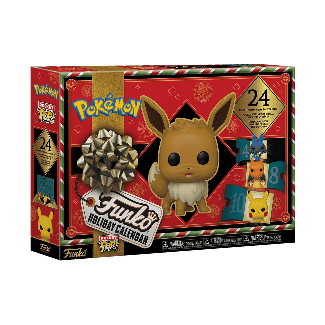 Buy Pocket Pop Pokémon 24 Day Holiday Countdown Calendar at Funko