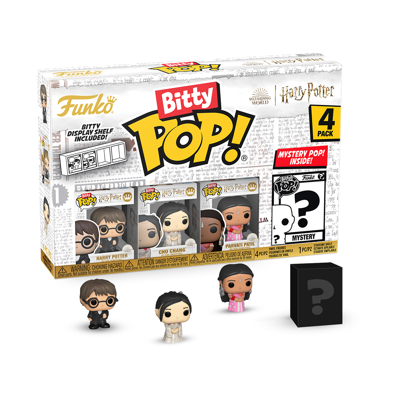 本当に信頼出来る商品 Potter Harry Pop! Bitty and Series 4-Pack Fire of Goblet the アンティーク雑貨
