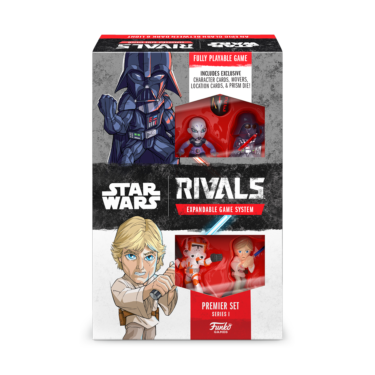 Funko Star Wars Rivals Expandable Card Game, Premier Set Two Player  Expandable Game System 
