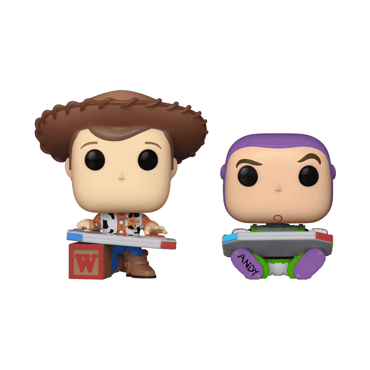 Amazon.com: Funko Pop! Disney: Toy Story - Woody & Buzz