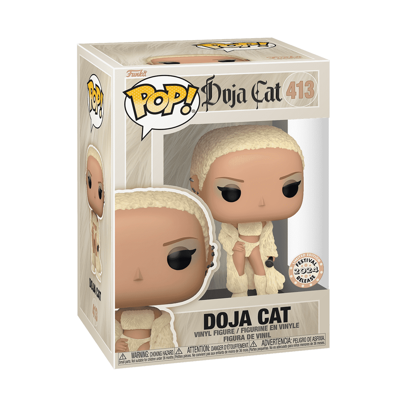 Buy Pop! Doja Cat (Festival 2024) with Pop! Protector at Funko PreOrder.