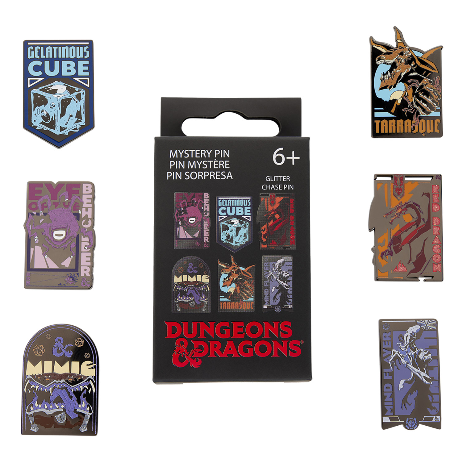 Dungeons & Dragons Mystery Box Pin | Officially Licensed | Loungefly