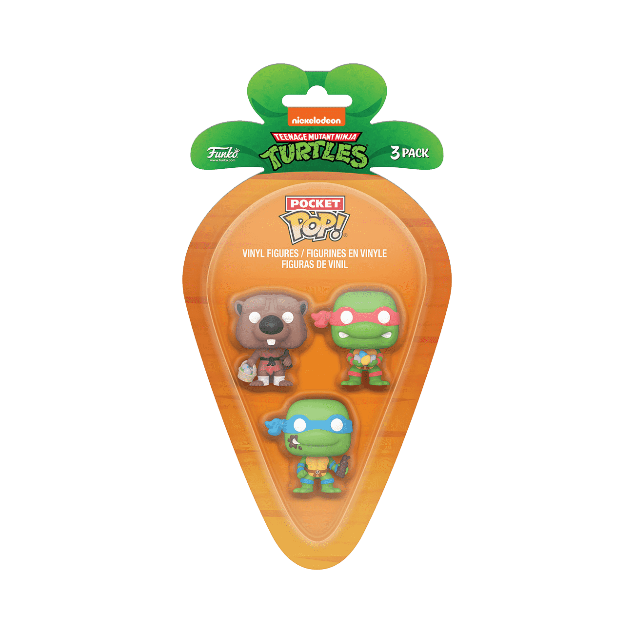 Pocket Pop! Easter Splinter, Leonardo & Raphael 3-Pack | From the Pocket Pop! Easter Splinter, Leonardo & Raphael 3-Pack | From the