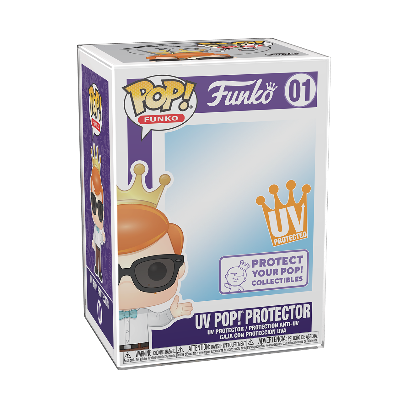 Protector RIDES HAUT / LARGE - Protection plastique pour Funko Pop
