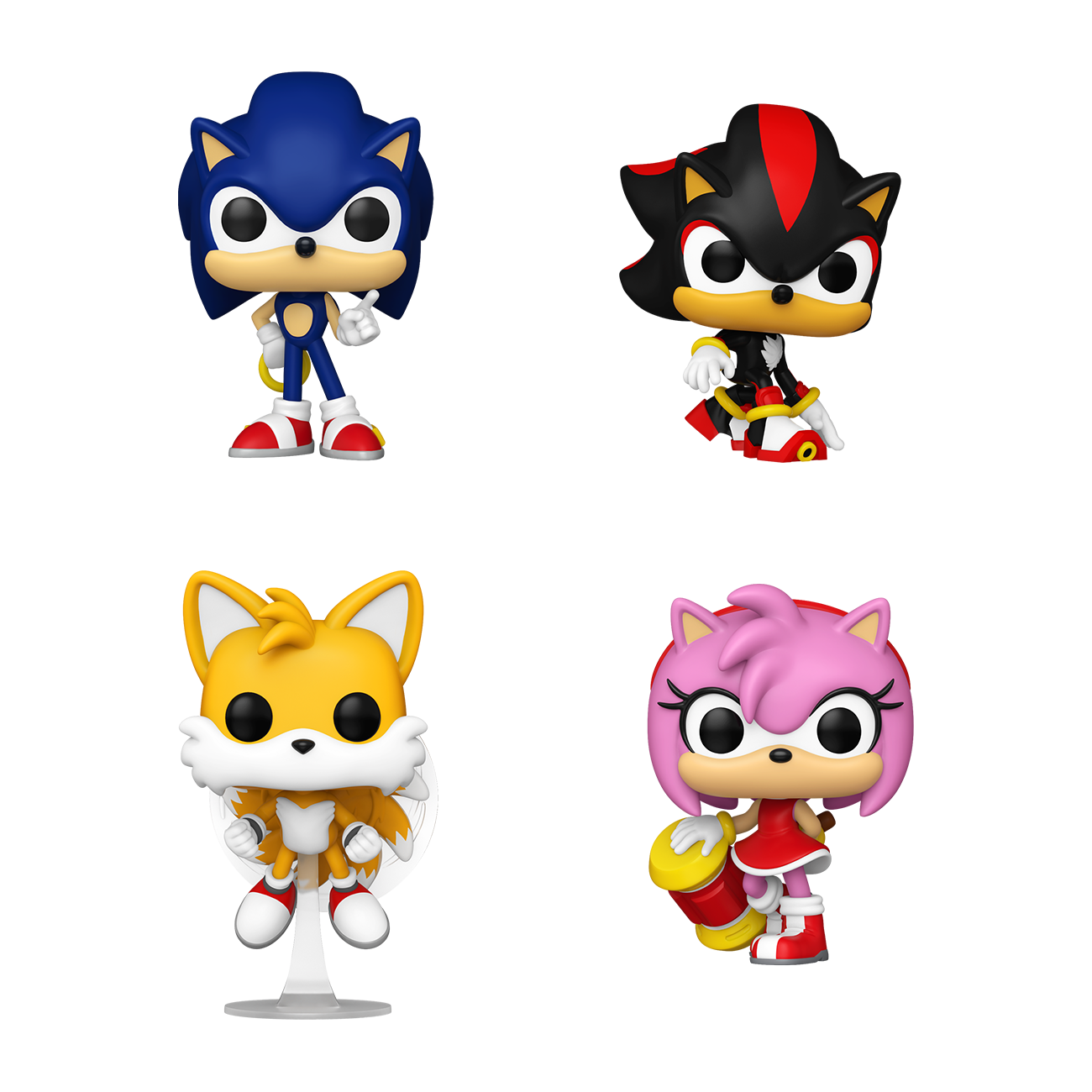 Funko Pop! Games: Sonic The Hedgehog 4 Pack