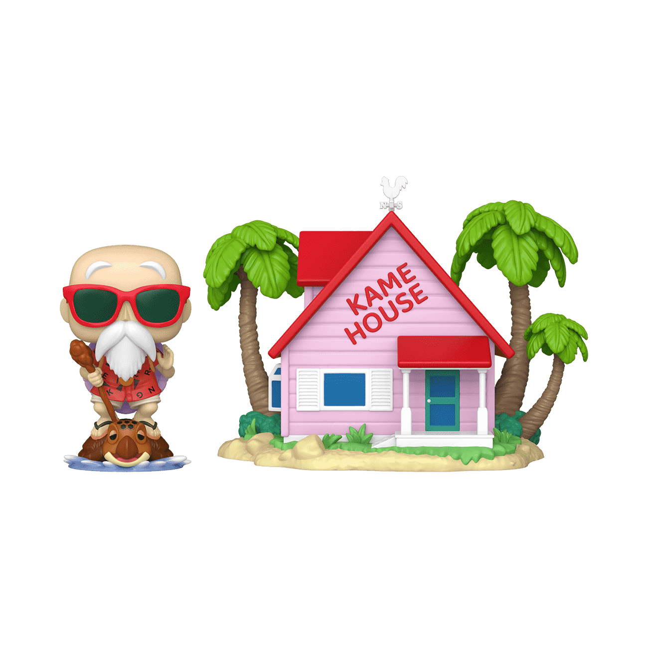 レア限定FUNKO POP!ドラゴンボール カメハウス　亀仙人 Pop! Town Master Roshi at Kame House | Funko