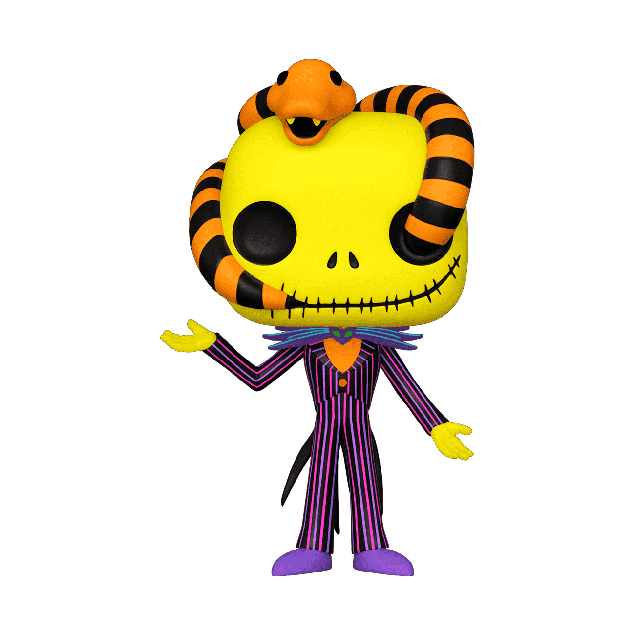 Pop! Jack Skellington with Snake (Black Light) Pop! Jack Skellington with Snake (Black Light)