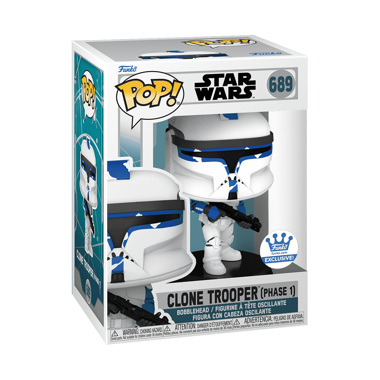 Buy Pop Clone Trooper (Phase 1) at Funko