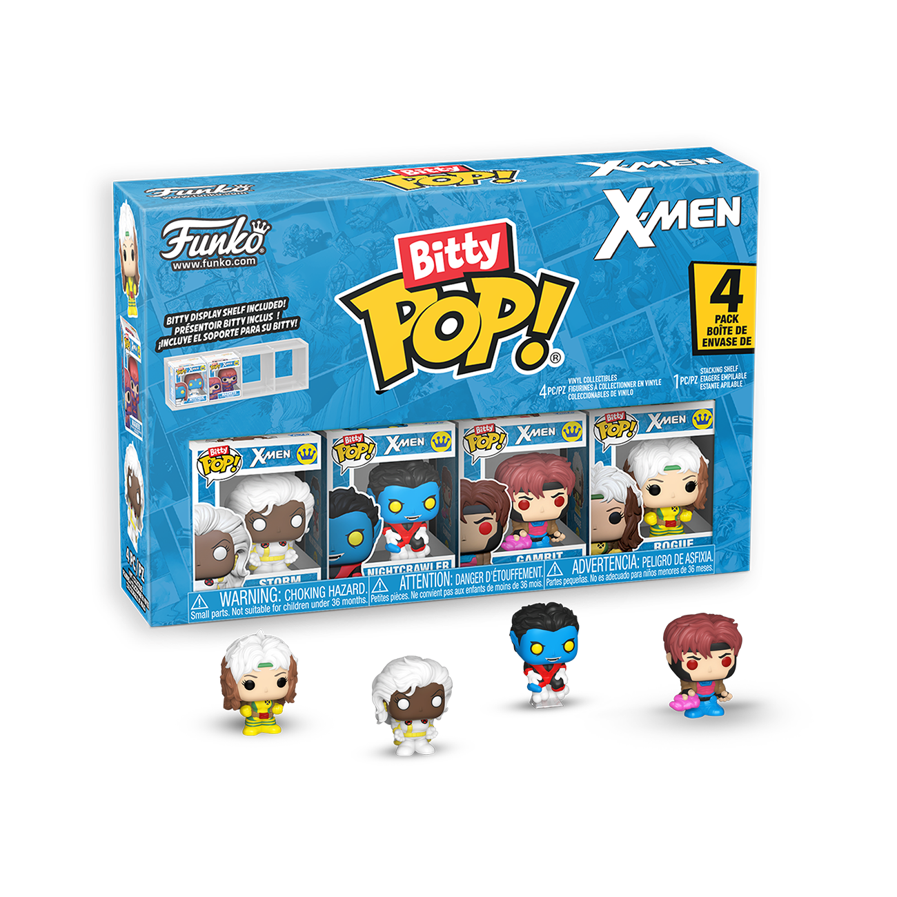 Funko Bitty Pop! X-Men 4-Pack Series 3
