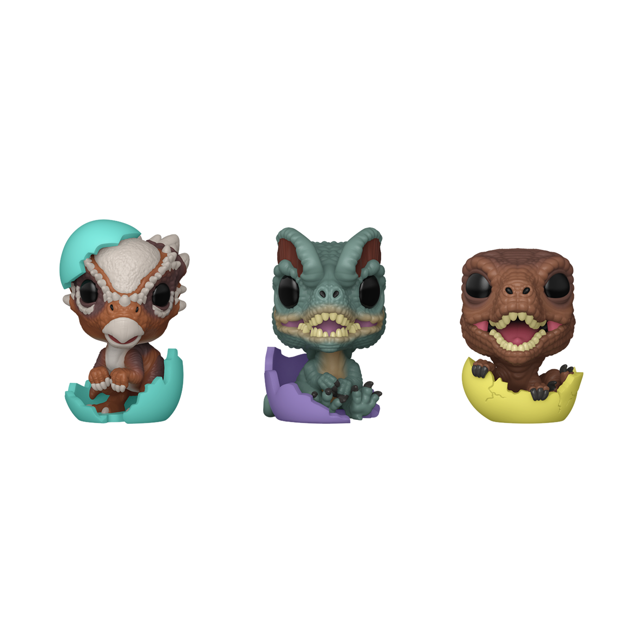 Funko Pocket Pop! 3-Pack: Jurassic World (Spring) - Dinos  Vinyl Figures