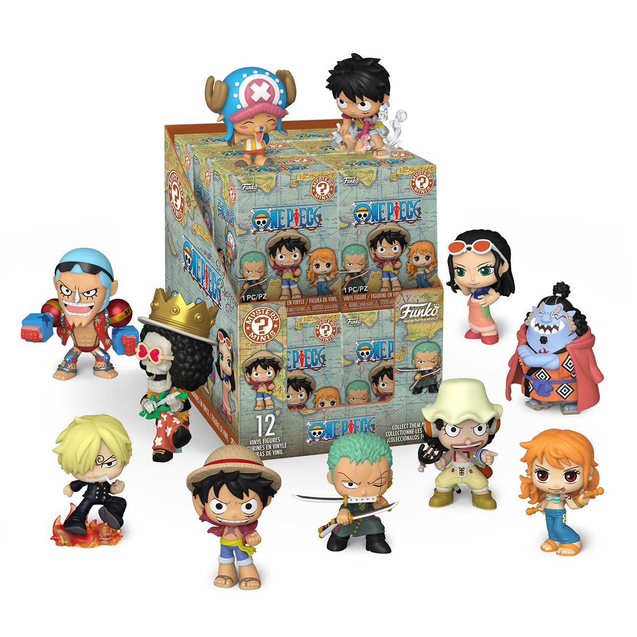 Funko Mystery Mini: One Piece - Straw Hat Crew