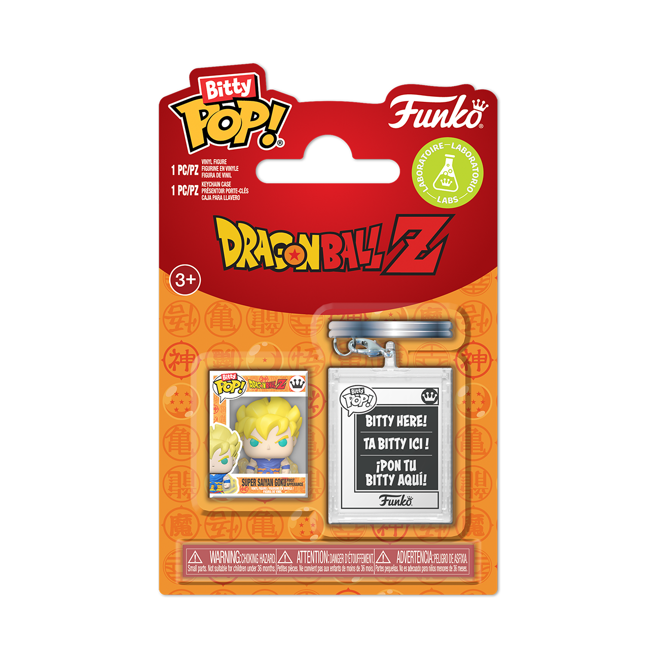 Funko Bitty Pop! & Accessories Super Saiyan Goku & Keychain