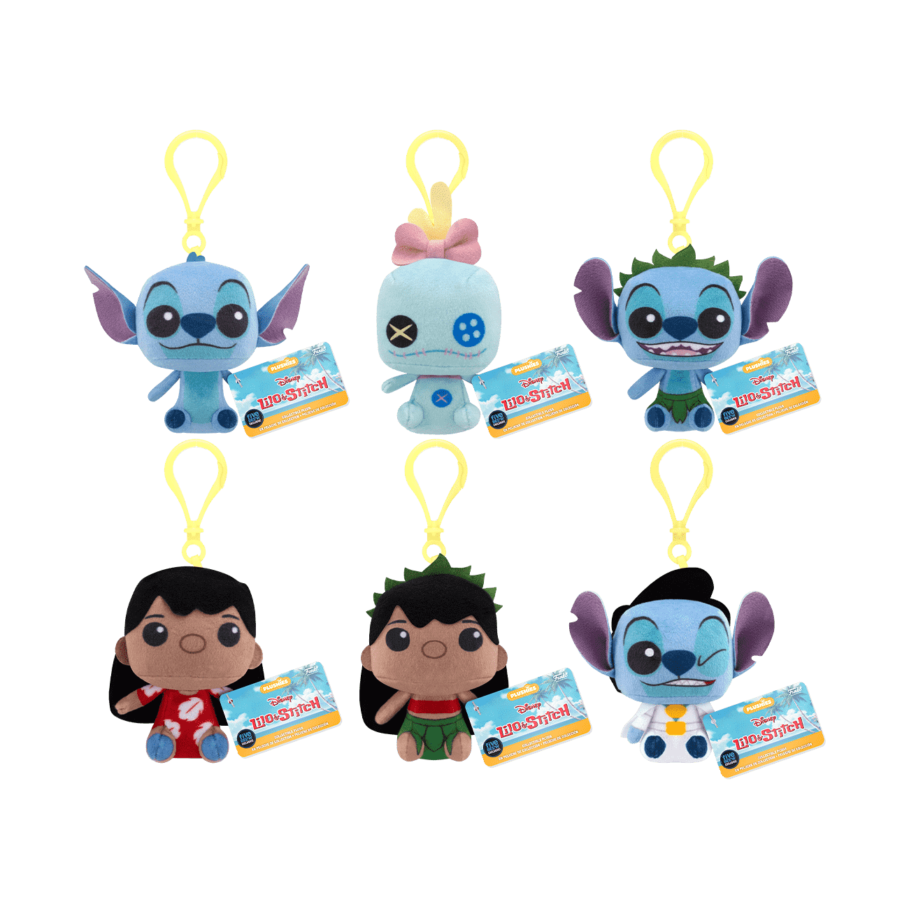 Stitch keychain plush online