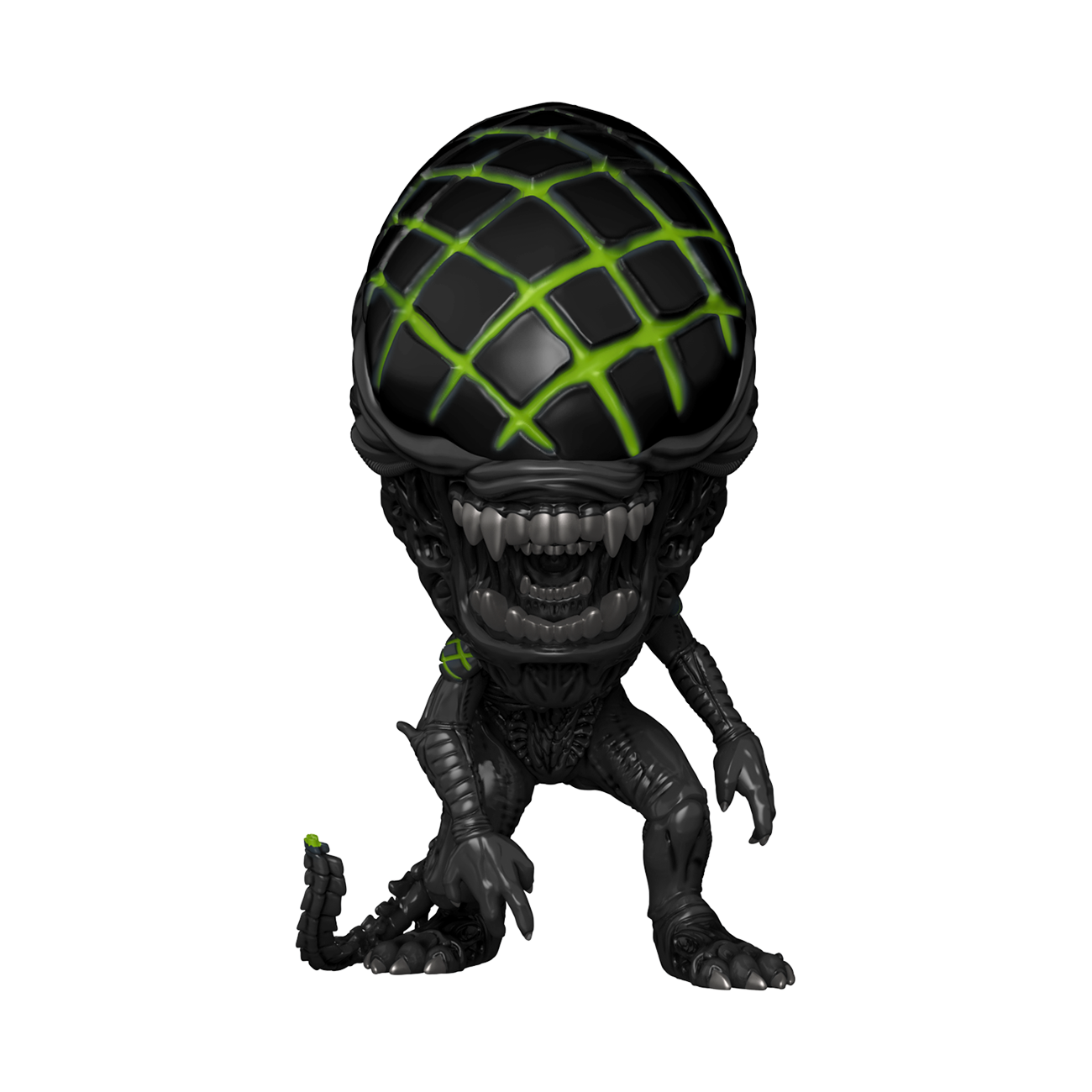 Pop! Grid Xenomorph (Glow) with Pop! Protector | Funko
