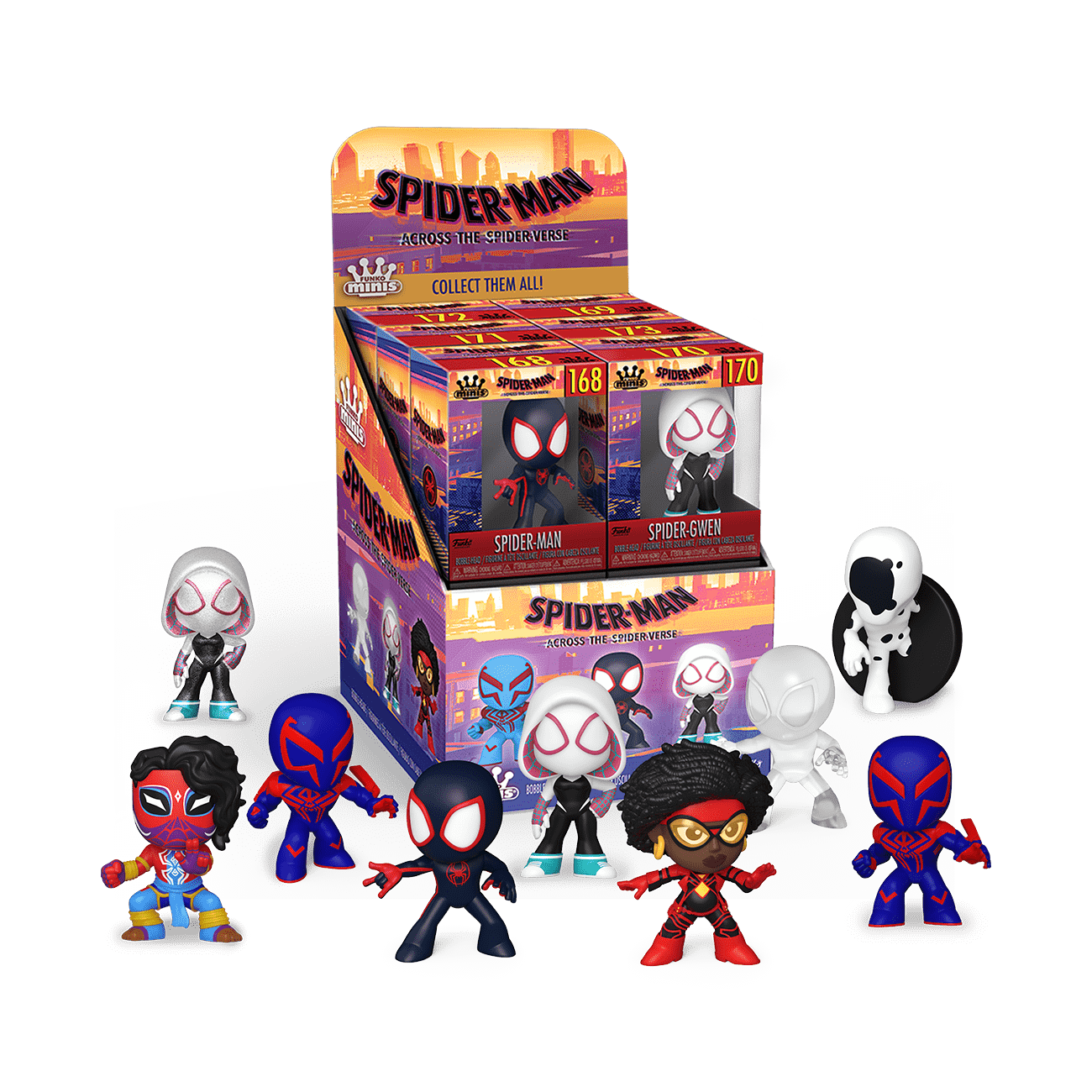 Funko Minis 3 - Spider-Man: Across the Spider-Verse (2023) - Mystery