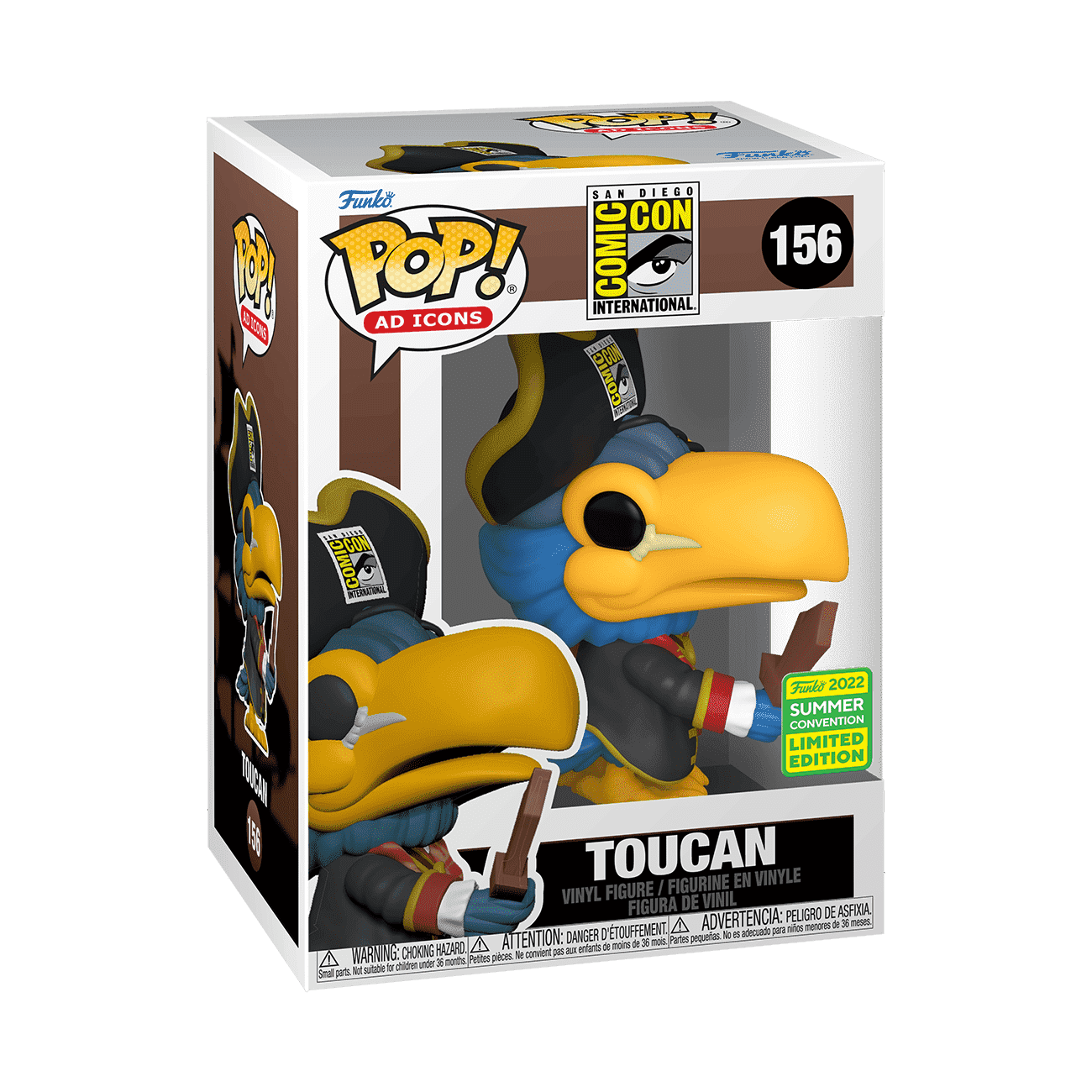 Buy Pop! SDCC Pirate Toucan at Funko.