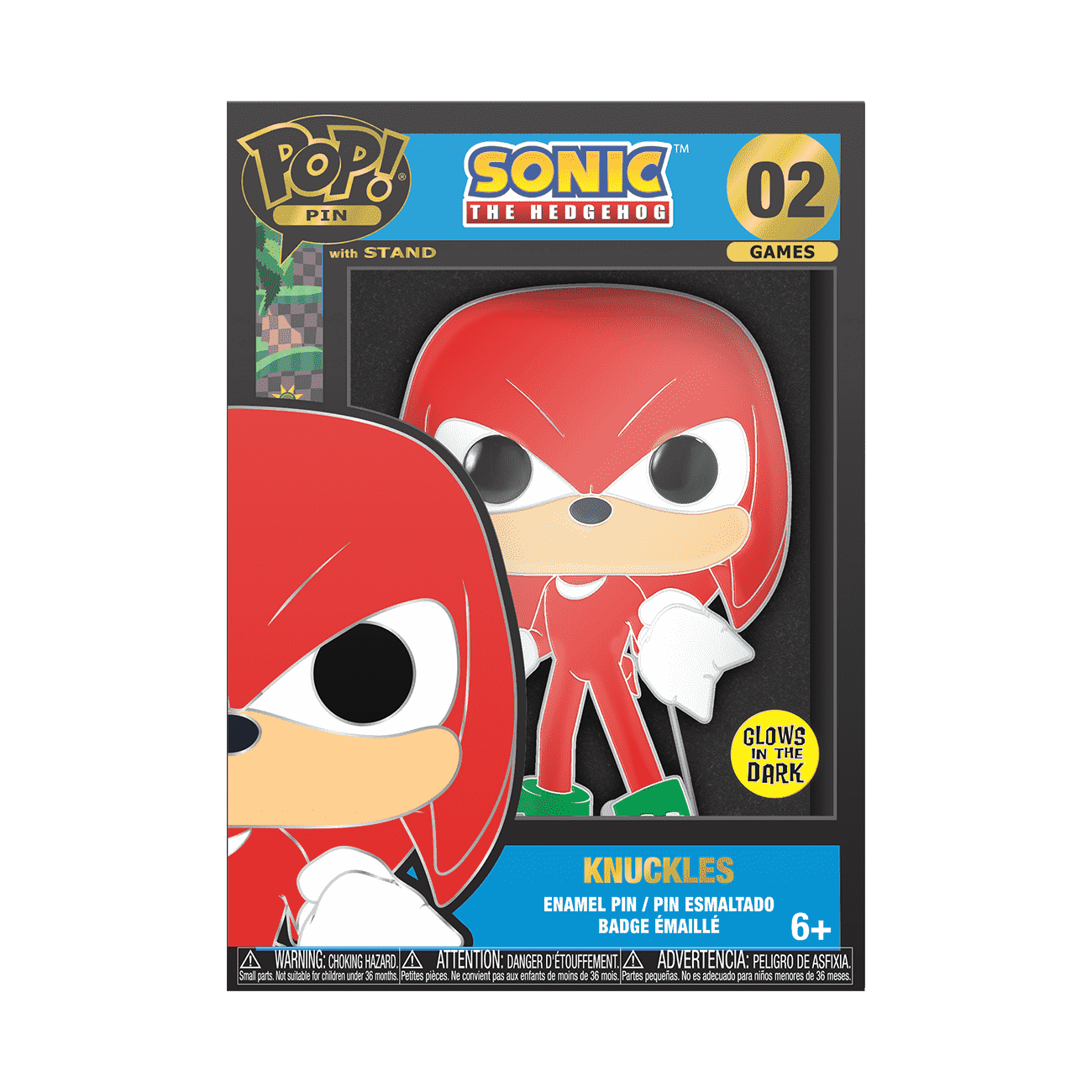 Buy Pop! Pin Knuckles (Glow) at Funko.