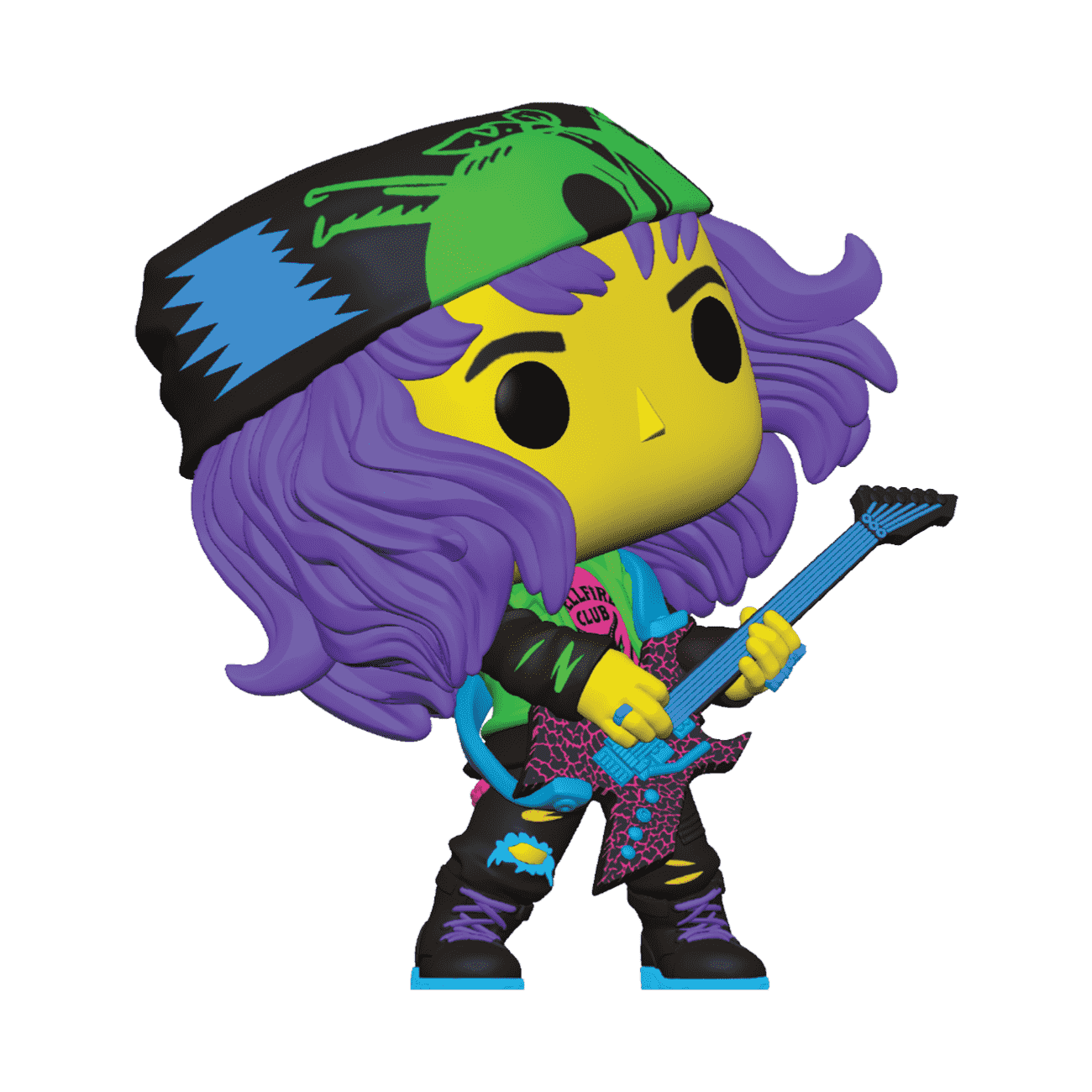 Buy Pop! Eddie with Guitar (Black Light) at Funko.