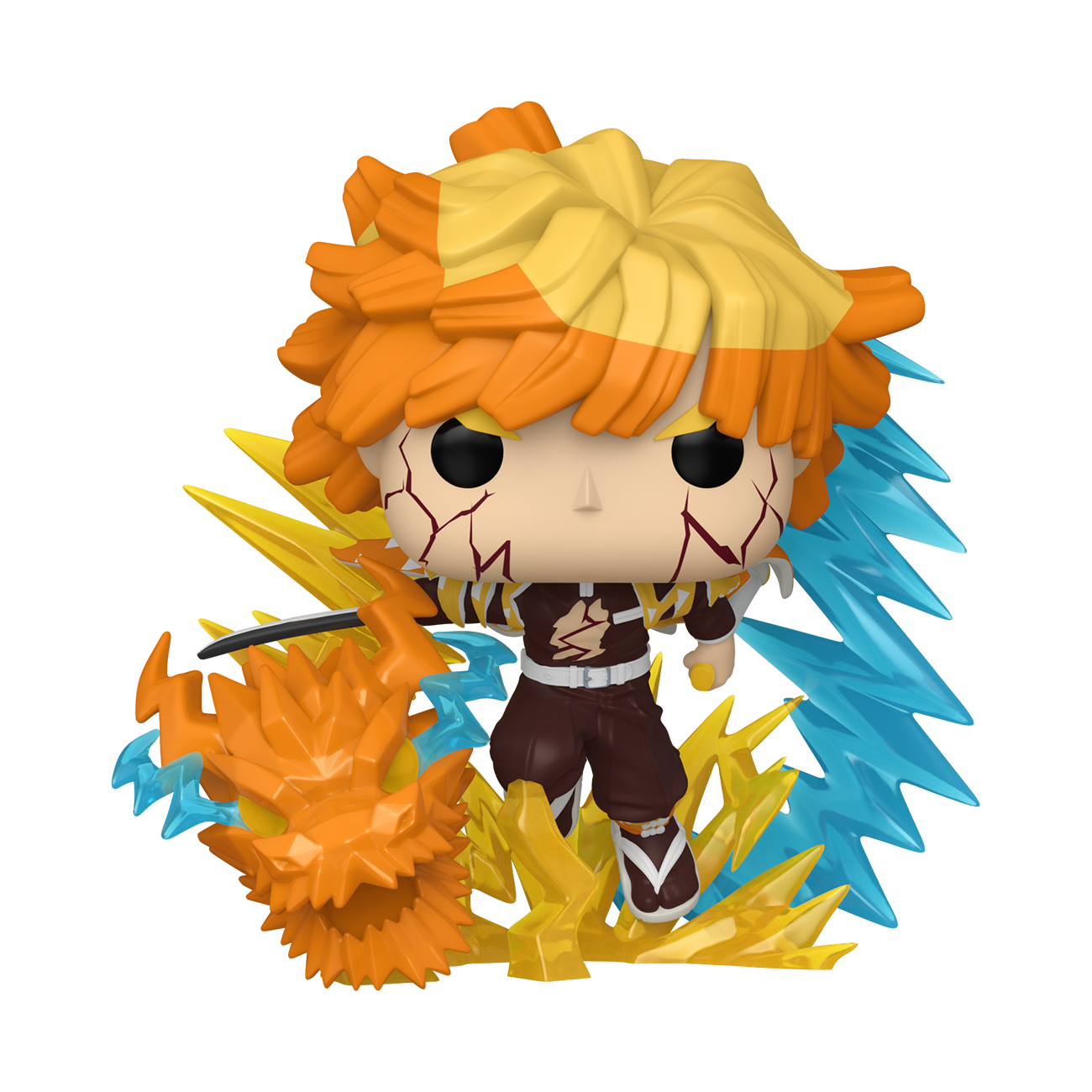 Funko Pop! Premium Animation: Demon Slayer Infinity Castle - Zenitsu with Chase