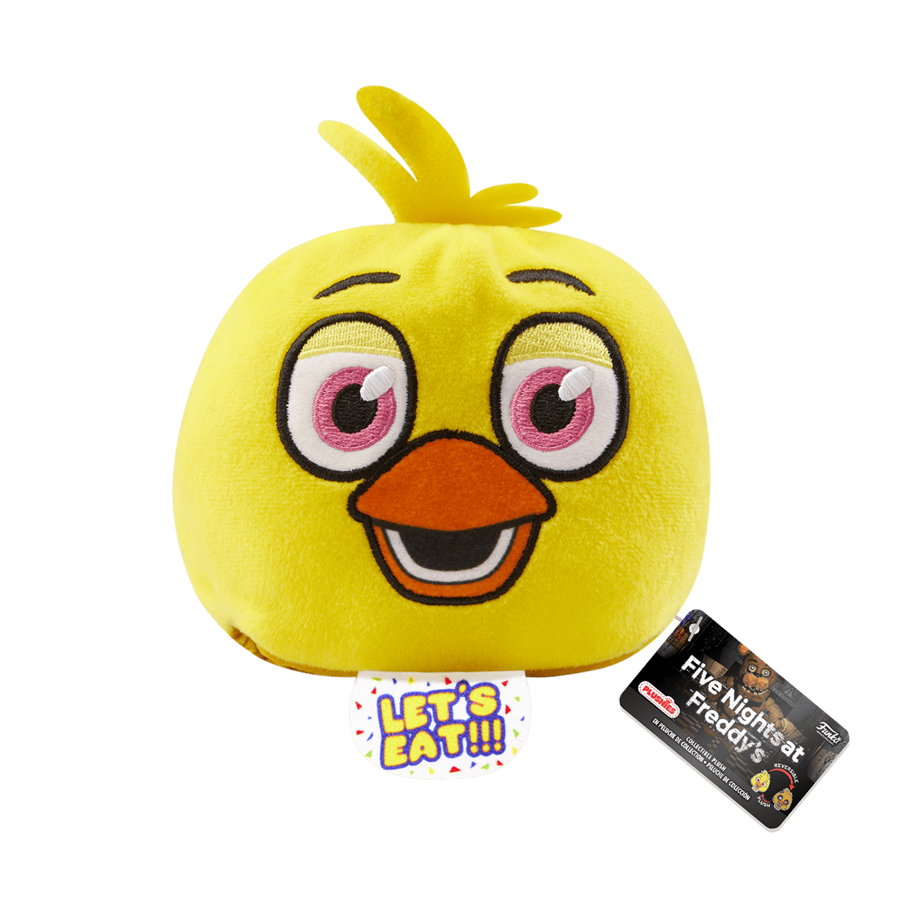 I recently bought this Toy Chica Funko FNaF plush from , and cross  referenced it on Funko's Site and it seems legitimate but what do you guys  think? Is it legitimate or