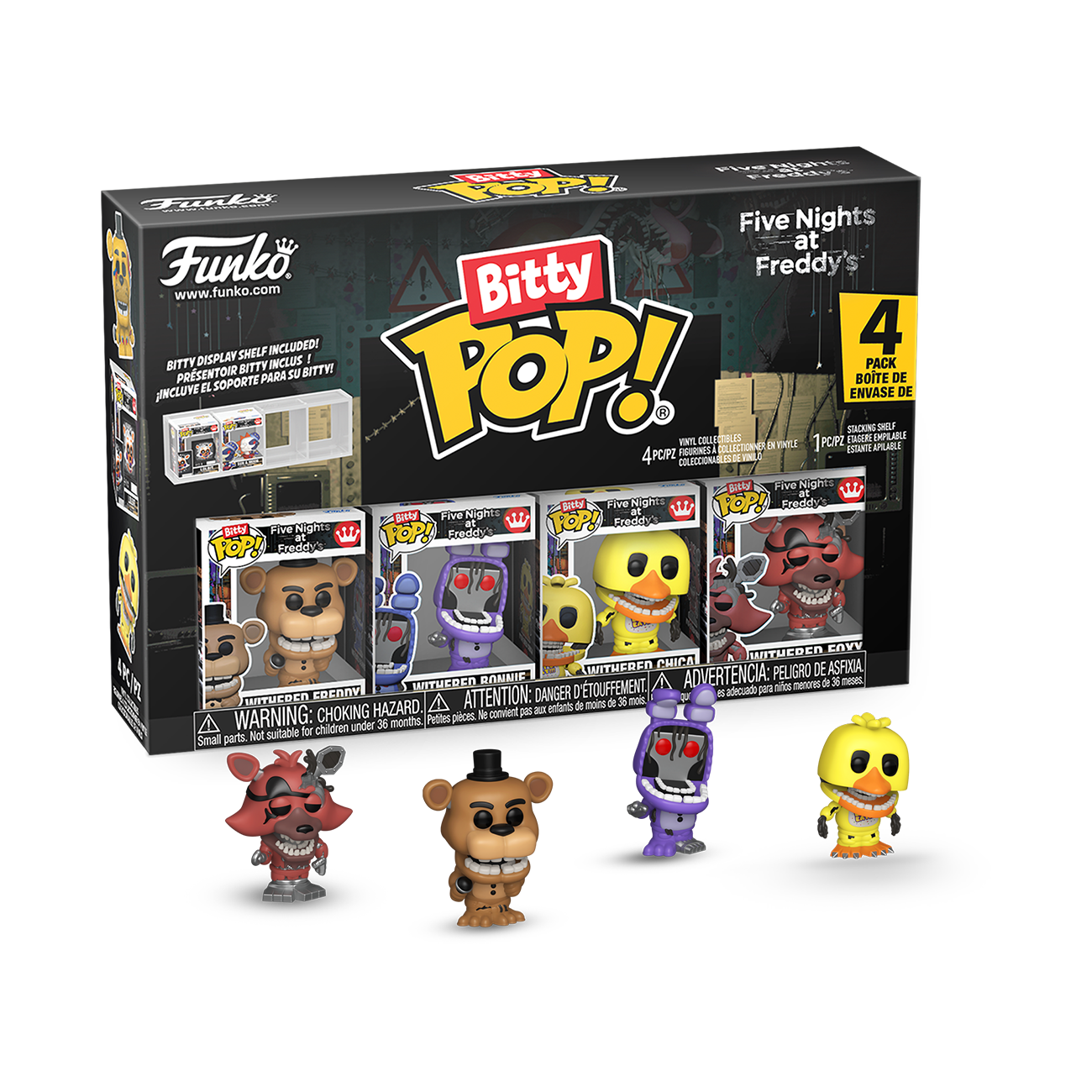 Funko Bitty Pop! 4 Pack: Five Nights at Freddy'S - FNAF