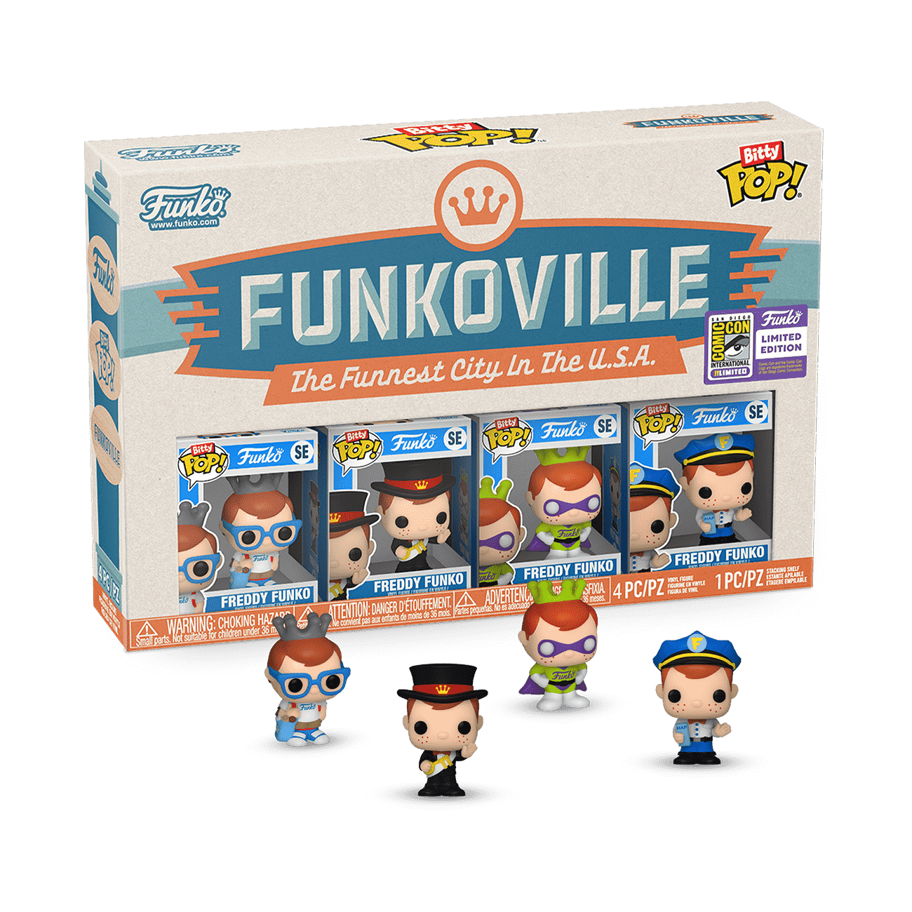Buy Bitty Pop! Funkoville 4-Pack at Funko.