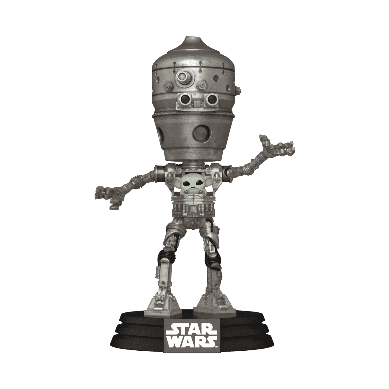 Funko Pop! Deluxe: Grogu (The Child, Baby Yoda) - (IG-12)
