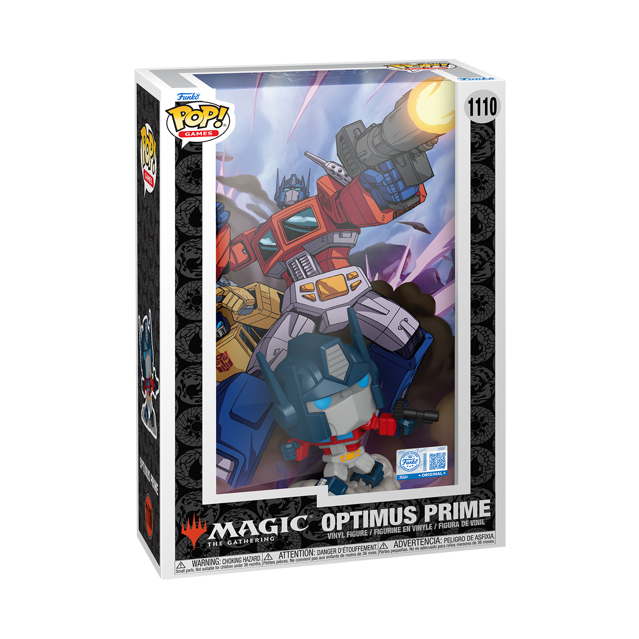Prime Pop Sign Pop! Comic Covers Optimus Prime (Magic® the Gathering)