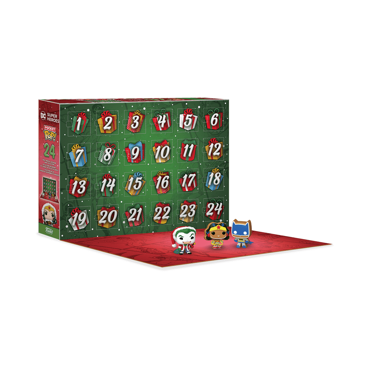 Buy Pocket Pop! DC Comics 24-Day Holiday Advent Calendar at Funko.