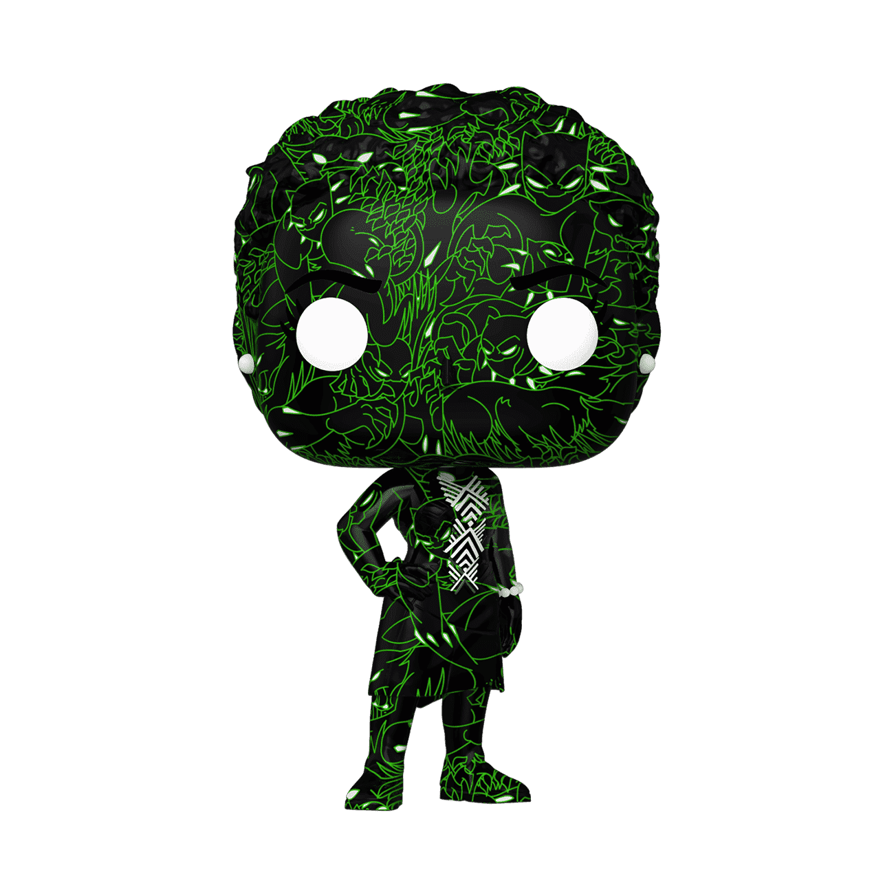 限定FUNKO POP! ブラックパンサー  ナキア　アートシリーズ限定版 限定FUNKO POP! ブラックパンサー ナキア アートシリーズ限定版