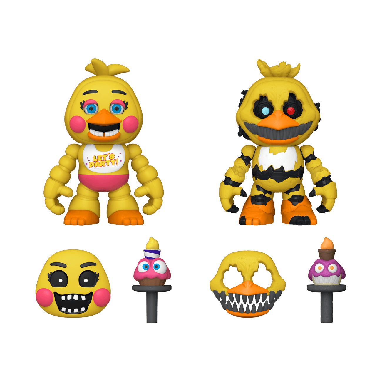 Funko Snaps Five Night's at Freddy's FNAF Toy Chica and Nightmare Chic –  Logan's Toy Chest