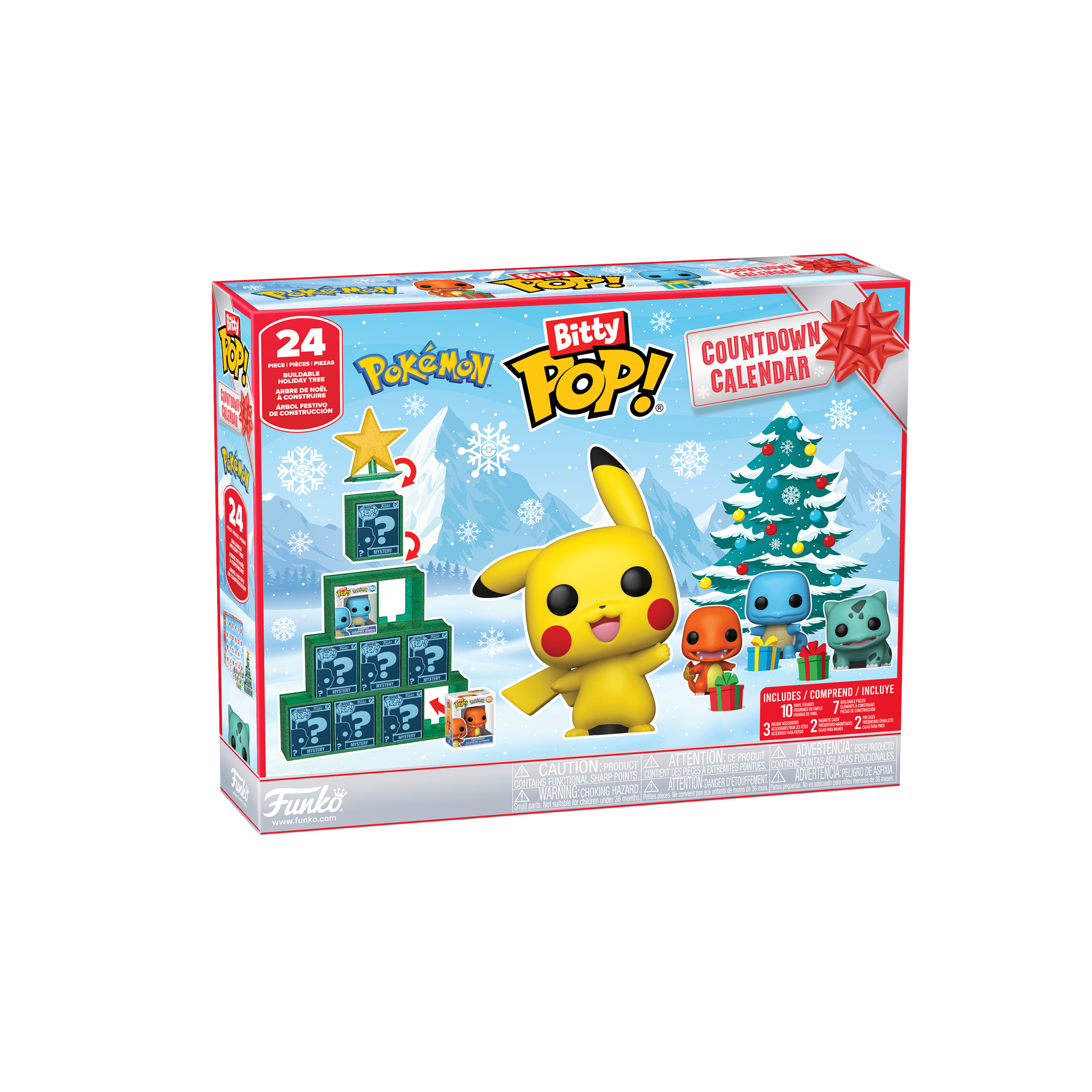Funko Bitty Pop! Countdown Calendar: Pokemon - Calendario de Adviento